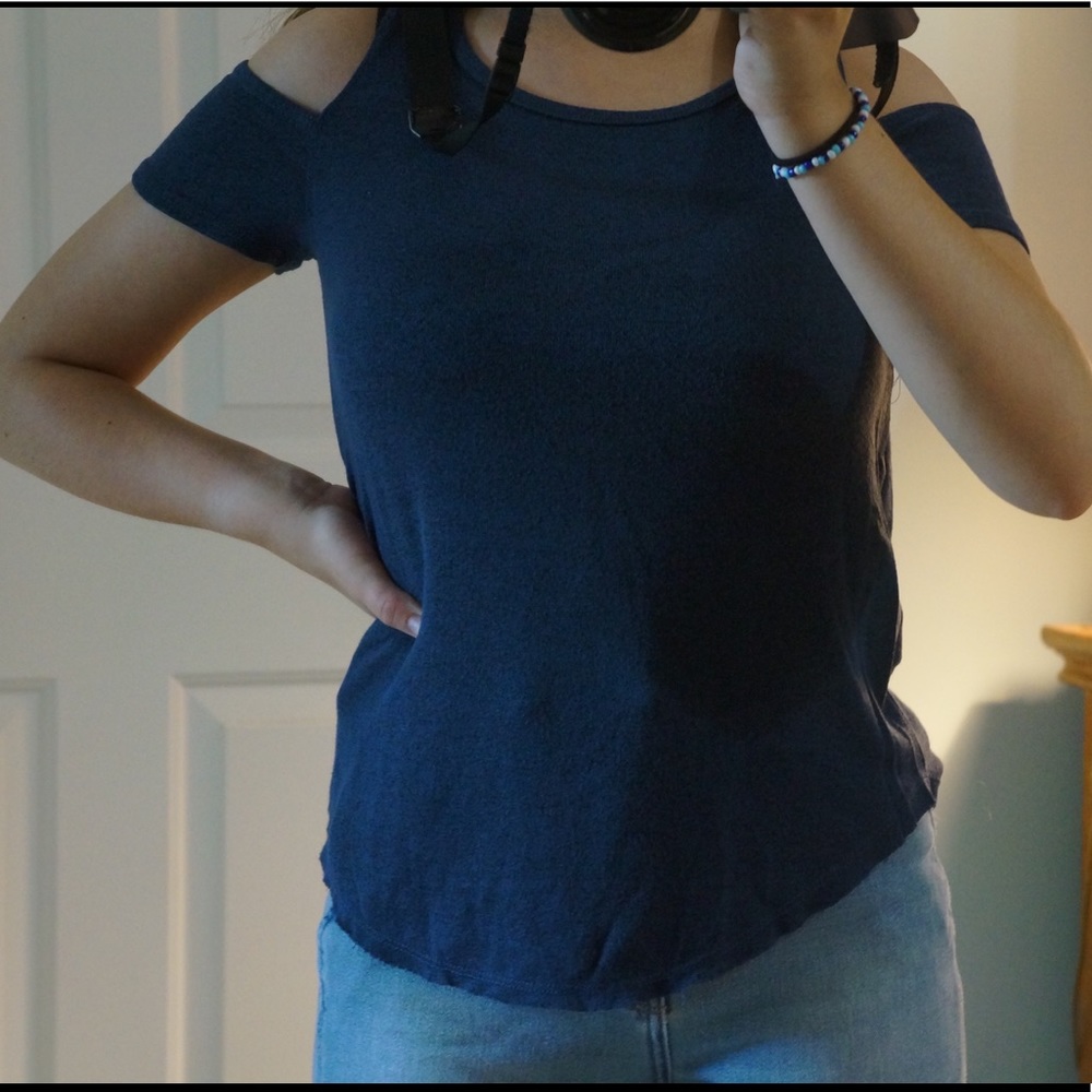 Blue t-shirt
